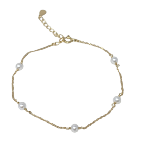 pearl chain bracelets