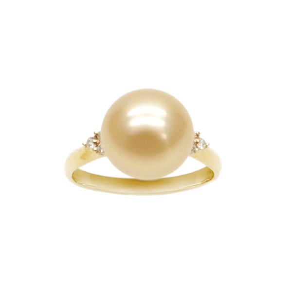 Gold South Sea Pearl K18 Gold Ring R24