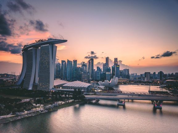 Singapore at Sunset - Swapil Bapat