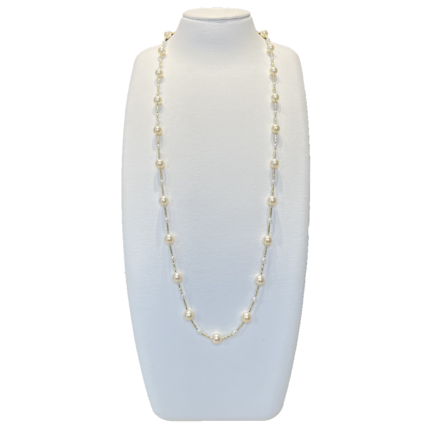 white akoya pearl necklace