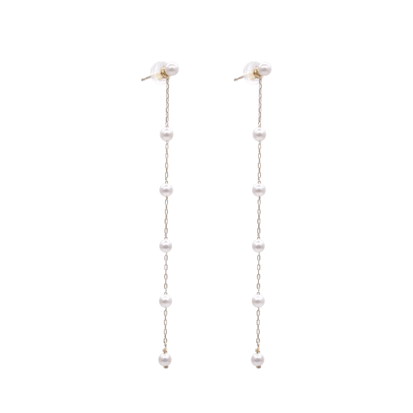 Baby Akoya Pearl K18 Gold Earring E227