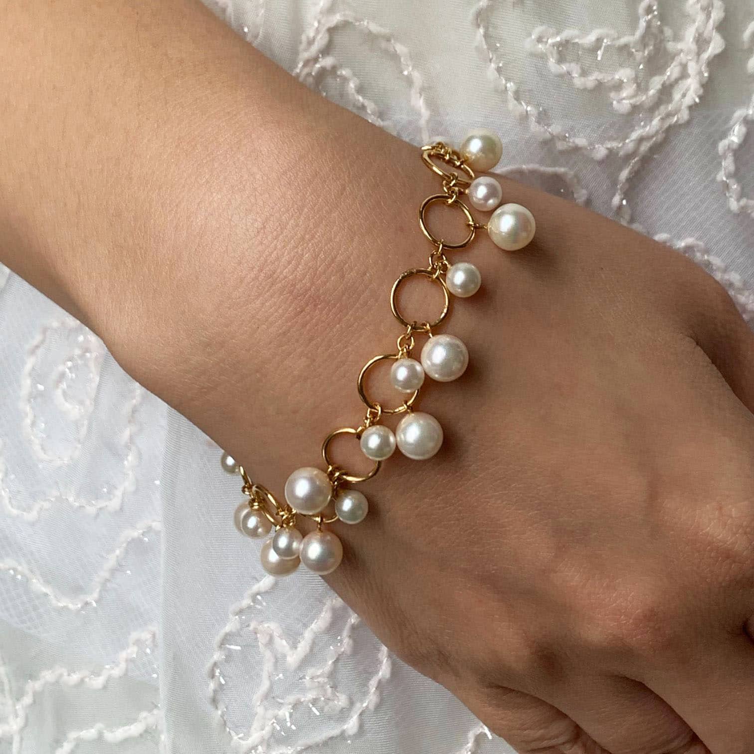 akoya pearl bracelet sale