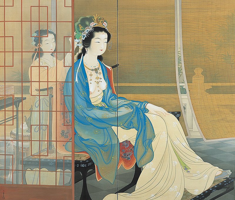 800px Yang Guifei by Uemura Shoen Shohaku Art Museum