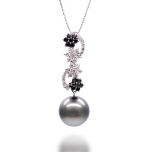 P218 Black South Sea Pearl Pendant