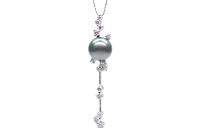 Black South Sea Pearl Pendant (P216)