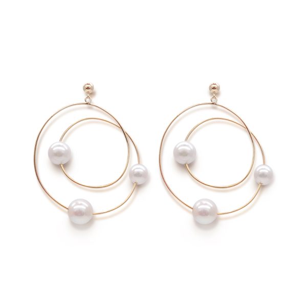 E233 Shizuku Akoya Pearl Earring