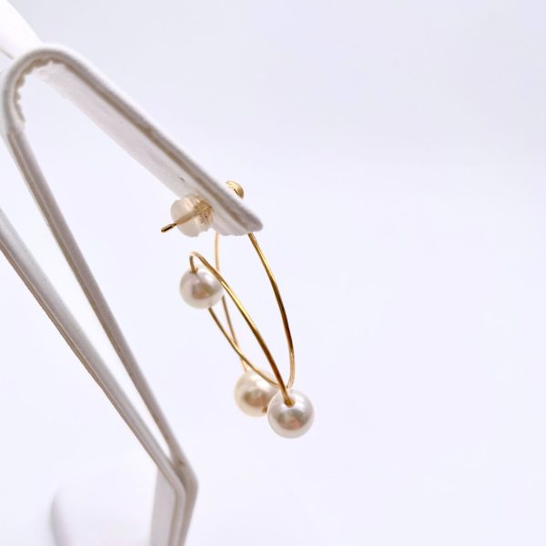 E233 Shizuku Akoya Pearl Earring