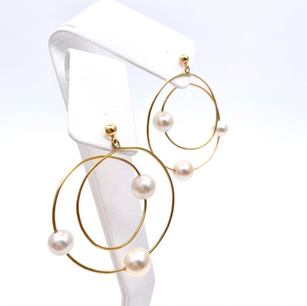 E233 Shizuku Akoya Pearl Earring