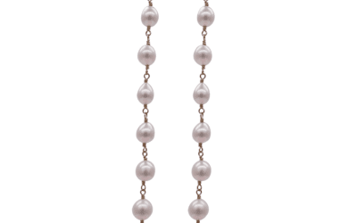 Akoya Pearl Modern Dangle Earring (E267)