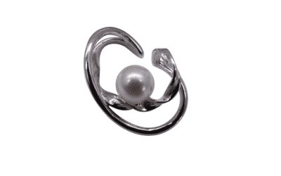 Akoya Pearl Silver Ear Cuff (EC51)