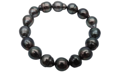 Black South Sea Baroque Pearl Bracelet (BL58)