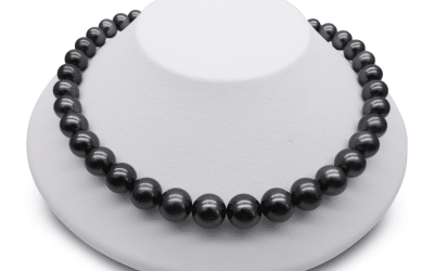 Black South Sea Necklace (N137)