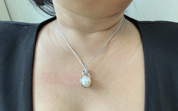 White South Sea Pearl Pendant (P251) - Image 2